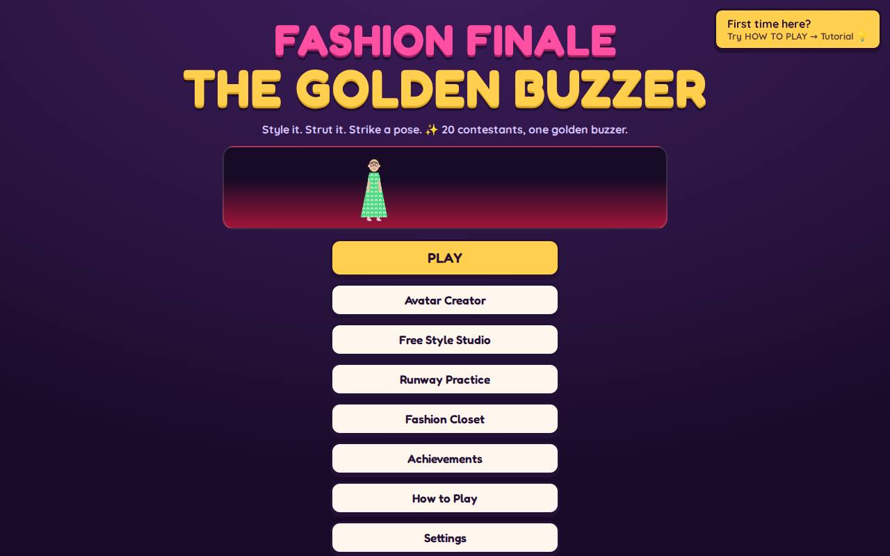 Screenshot of Fashion Finale