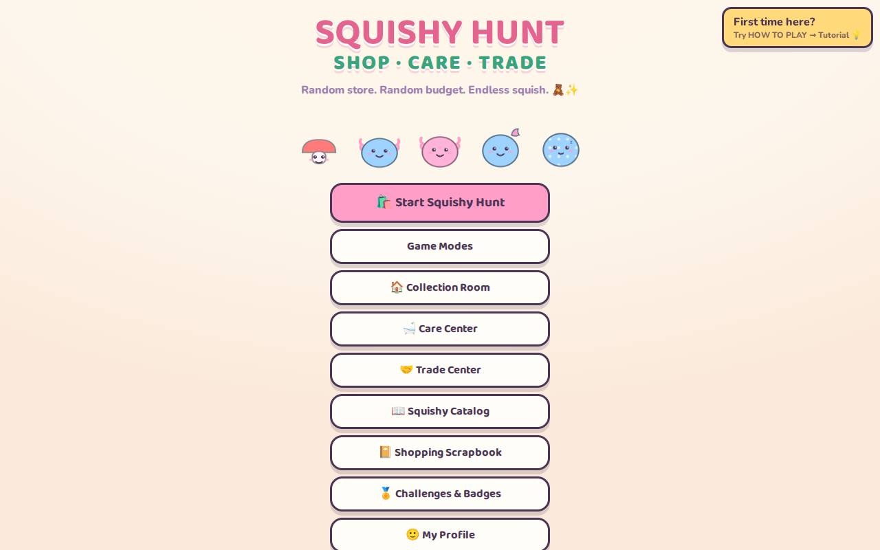 Screenshot of Squishy Hunt
