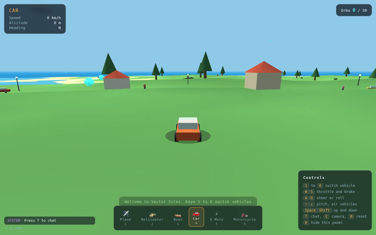 Screenshot of Vehicle Free For All