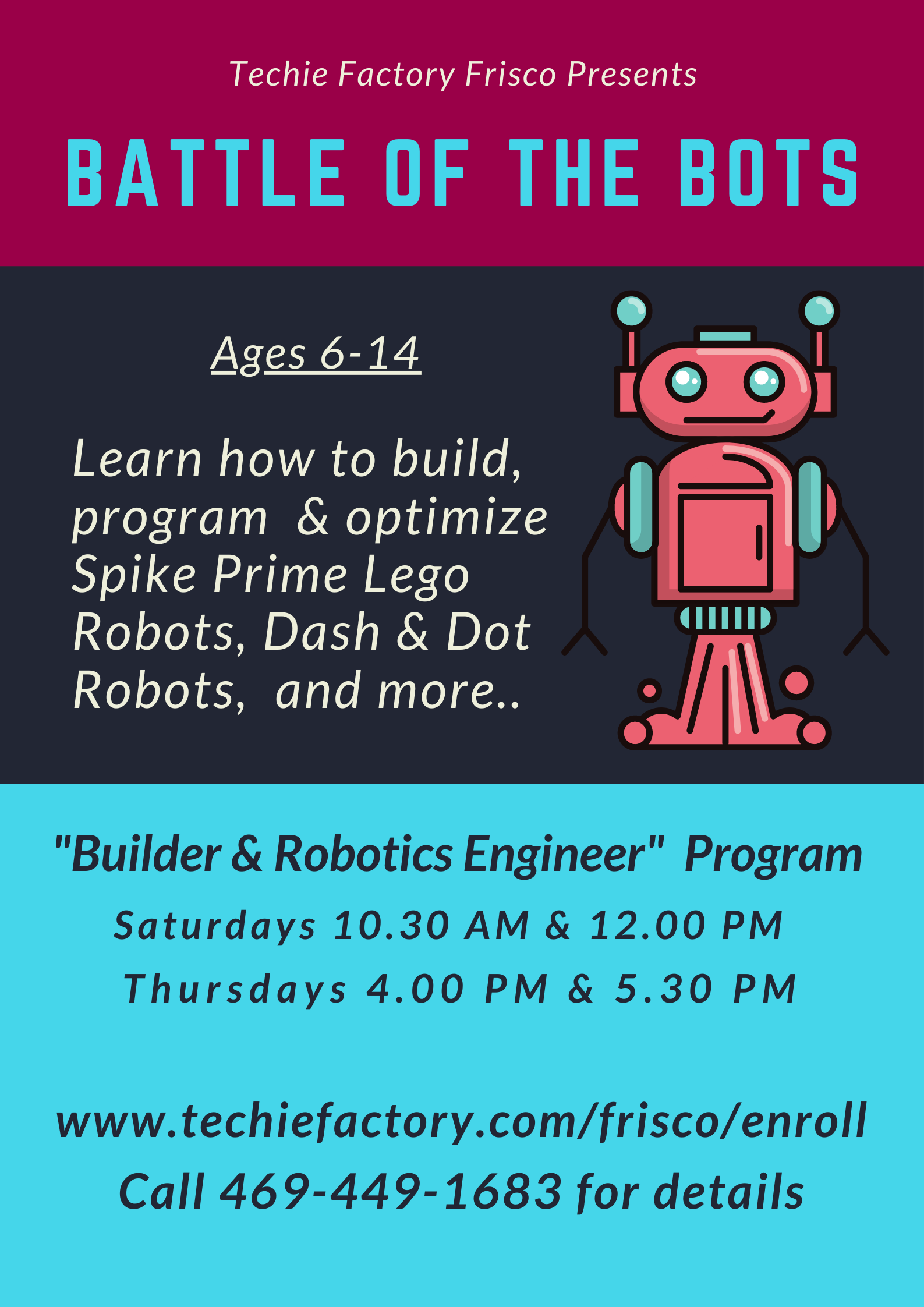 Builders and Robotics Engineer Level 1 Program