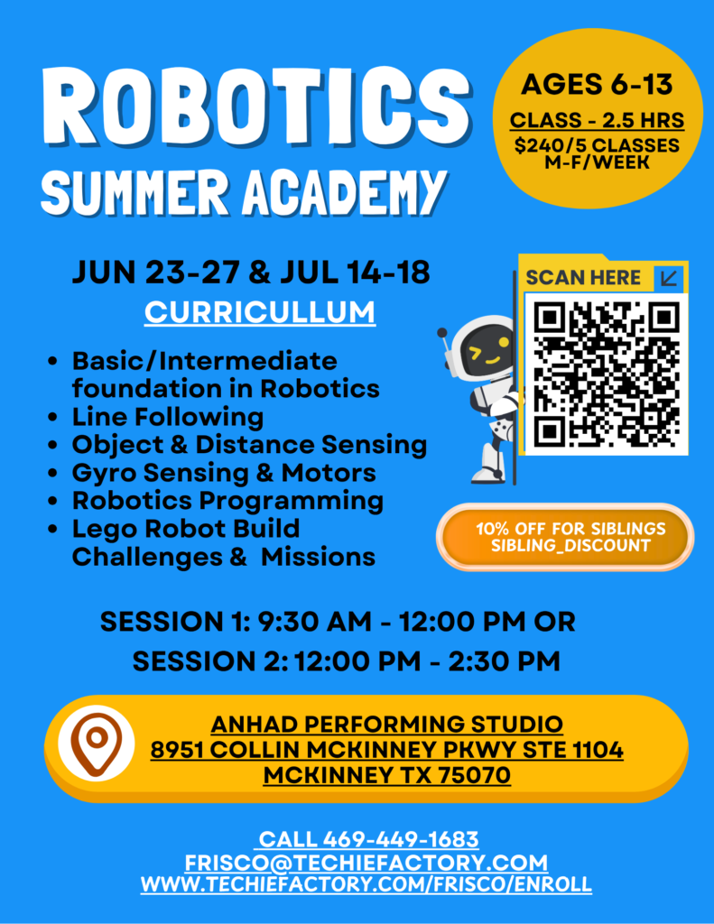 Robotics Summer Camp 2025