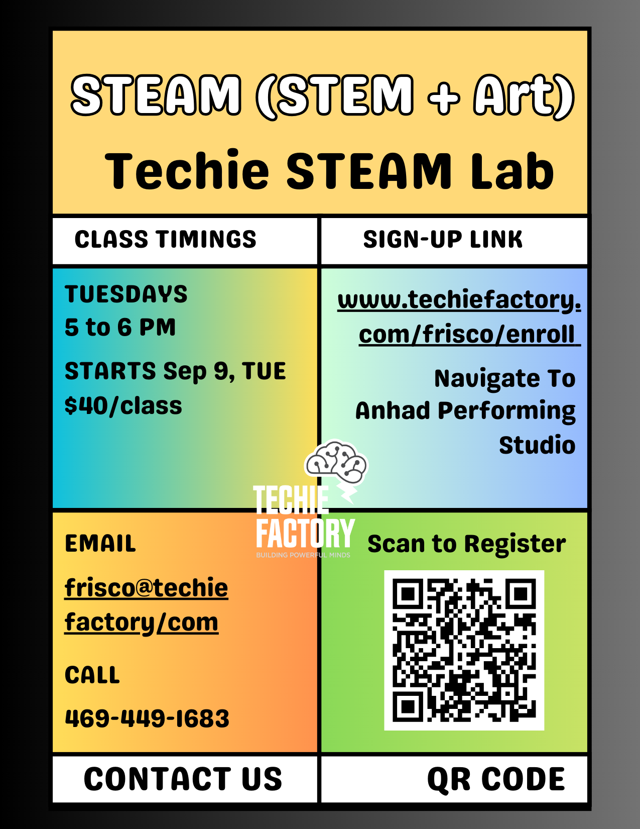 Techie STEAM Lab