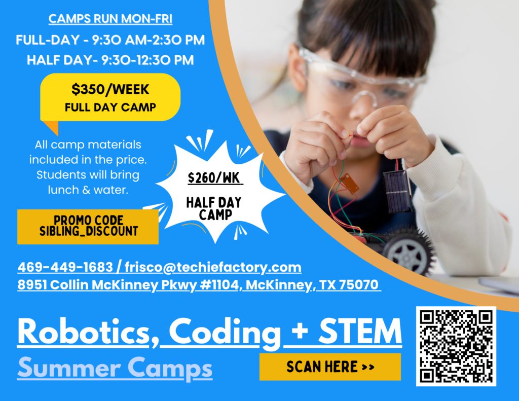 STEAM Summer CAMP Mckinney